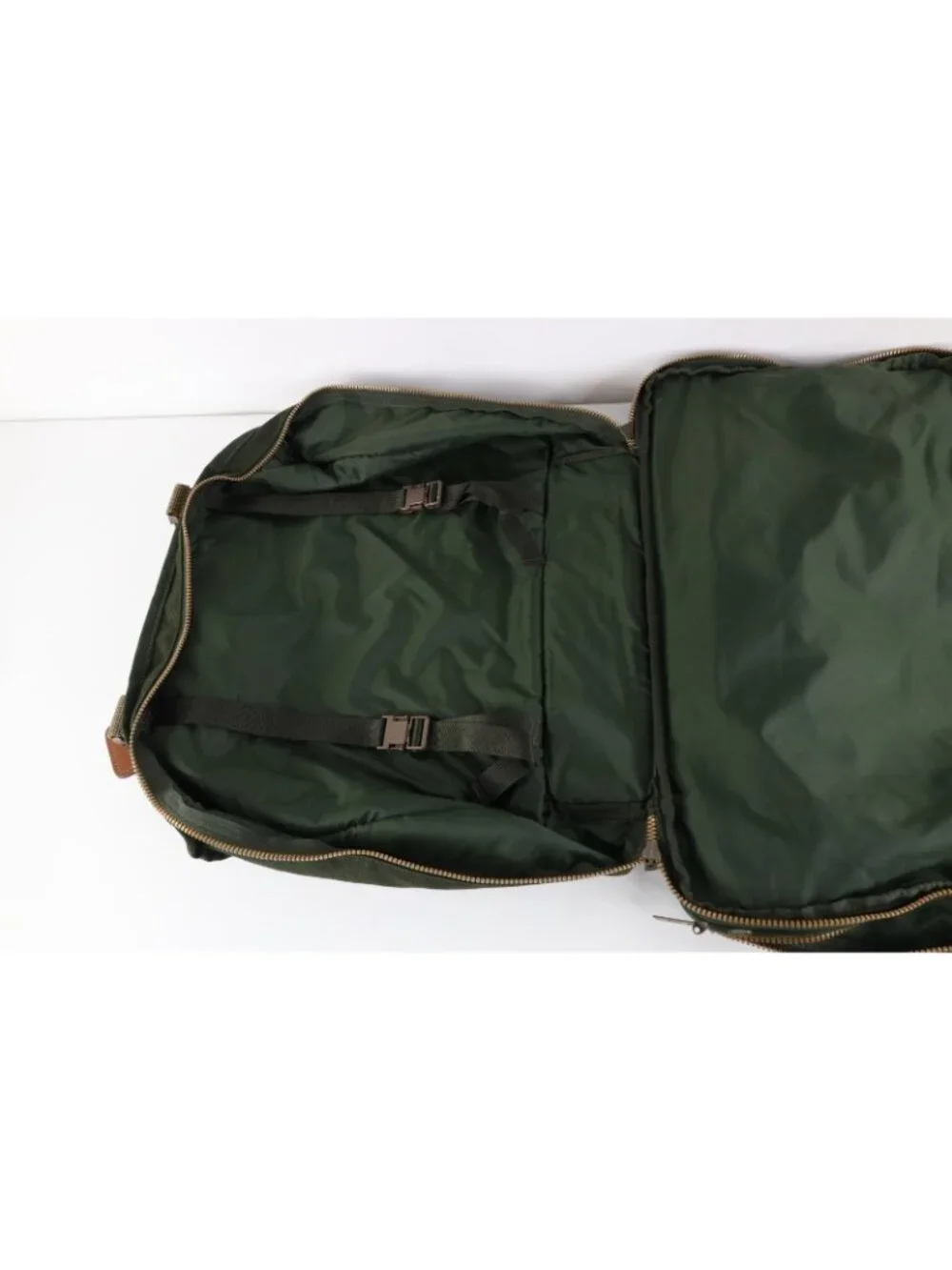Vtg Tumi Dakota Distressed Cordura Ballistic Nylon Leather Trim Handled Bag USA